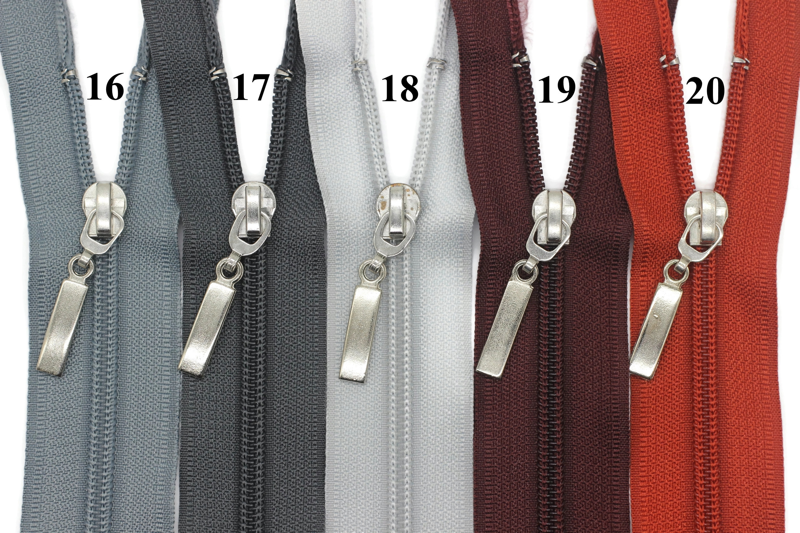 Jacket Zippers 30100cm 1240inczip Nylon Teeth Handbag Etsy Australia