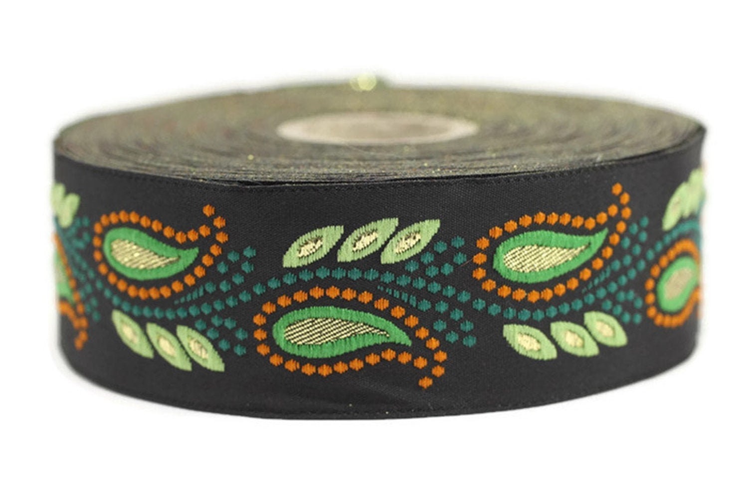 GORGECRAFT Nastro Jacquard Ricamato Floreale 7,65 Metri - Larghezza 5 Cm - Tessuto Vintage Per Decorazioni E Fai Da Te