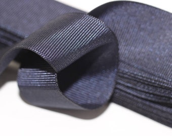 10 meters 10.93 yrds, 10/20/30/40mm Dark Blue Grosgrain Ribbon, Strong Thick grosgrain, Dark Blue Ribbon, gross grain ribbon, GRRB