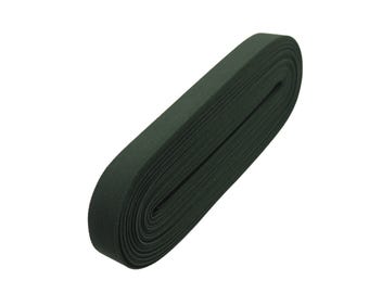 Banda elástica de costura de 3/4 de pulgada de ancho, muy elástica, de punto liso, para coser y para cintura.