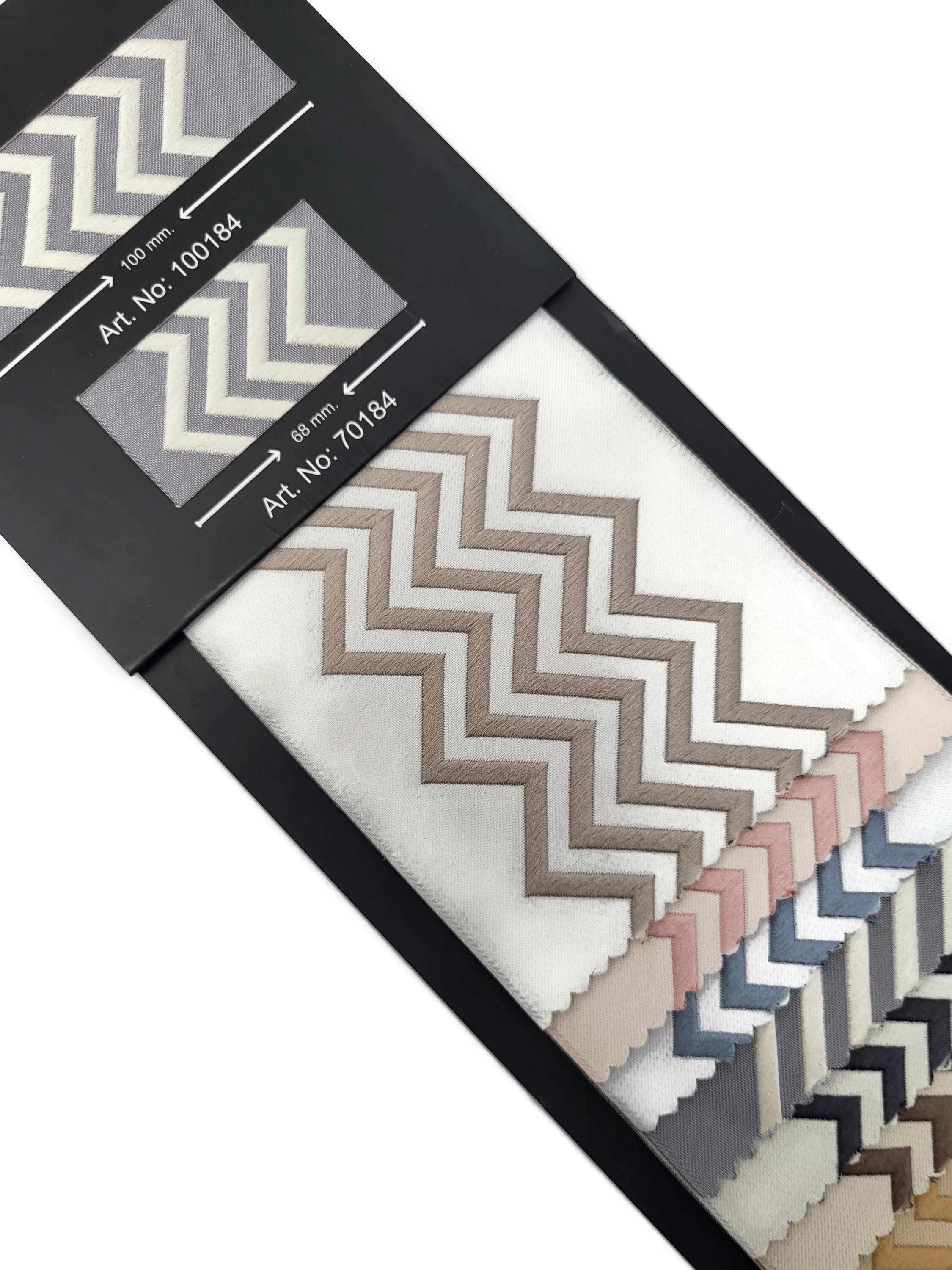 SAMPLE KIT of Curtain Drapery Trim No 184, Try Before You Buy, Drapery ...