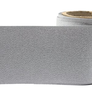 100mm Silver Plain Embroidered Ribbons(3.93 inch),Jacquard Trims, Sewing Trim, drapery trim, Jacquard Ribbons, trim for drapery, 202 V16