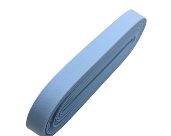 Banda elástica de costura de 3/4 de pulgada de ancho, muy elástica, de punto liso, para coser y para cintura.