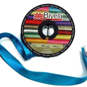 20 mm Satin bias tape, bias binding, trim (0.78 inches), Bias Binding, Bia, Tape, Triming, sewing craft, SB61