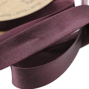 20 mm Bias, Satin bias tape, bias binding, trim (0,78 inch), Bias Binding, Bia, Tape, Tapes, bias tape fold, Sewing bias, SB40