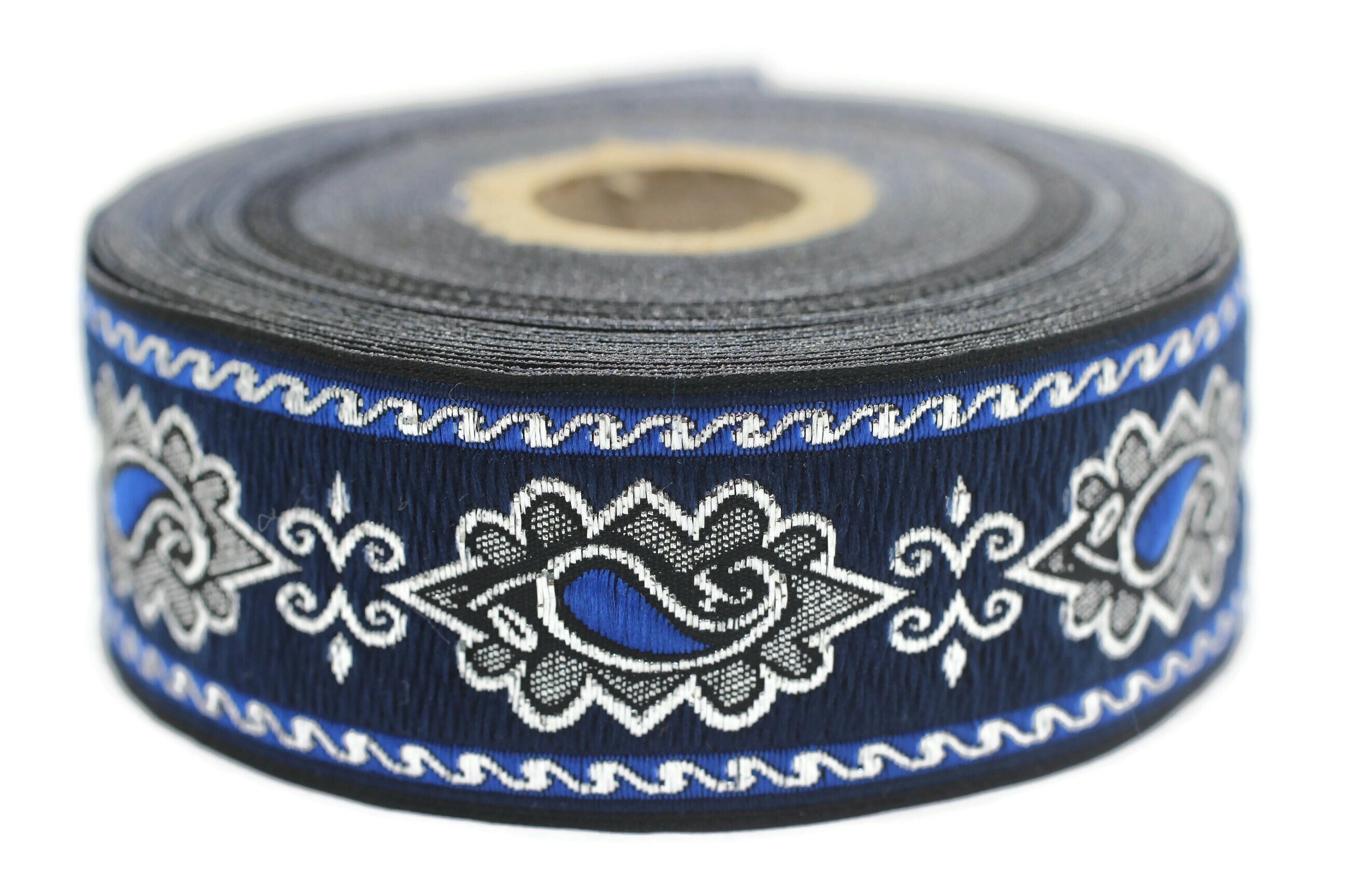 35 Mm Royal Blue Medieval Ribbon (1.37 Inches), Renaissance Trim ...