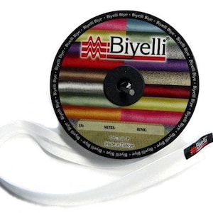 20 mm Satin bias tape, bias binding, trim (0.78 inches), Bias Binding, Bia, Tape, sewing bias,