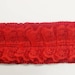 52 Mm Red Pleated Ruffle With Layer , Pleated Ruffle Lace, Lettuce Edge ...