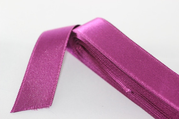 Berisfords ruban violet 22 mm en velours-par mètre