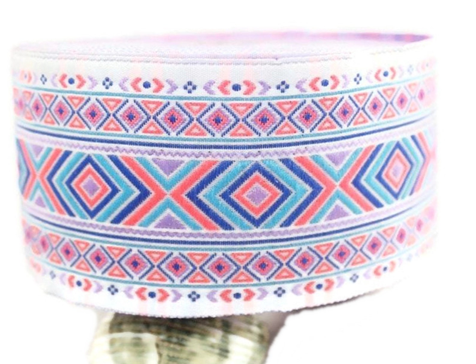 35 mm Colorfull African Motif Ribbon 1.37 inches Jacquard Etsy