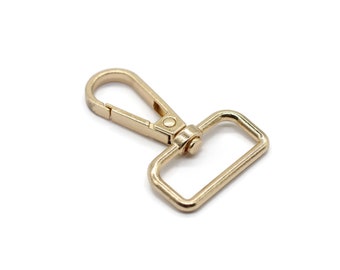 Gold Tone Bag Buckle 47 mm(1.88 inch), Basic Hardware Kit, Swivel Hooks, Metal Buckle, Bag Accessories, Bag Hook, Buckle For Belts And Bags