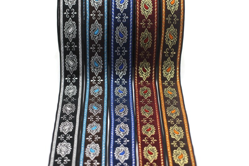 25 Mm Medieval Ribbon (0.98 Inches), Renaissance Trim, Otantic Ribbon ...
