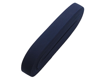 Banda elástica de costura de 3/4 de pulgada de ancho, muy elástica, de punto liso, para coser y para cintura.