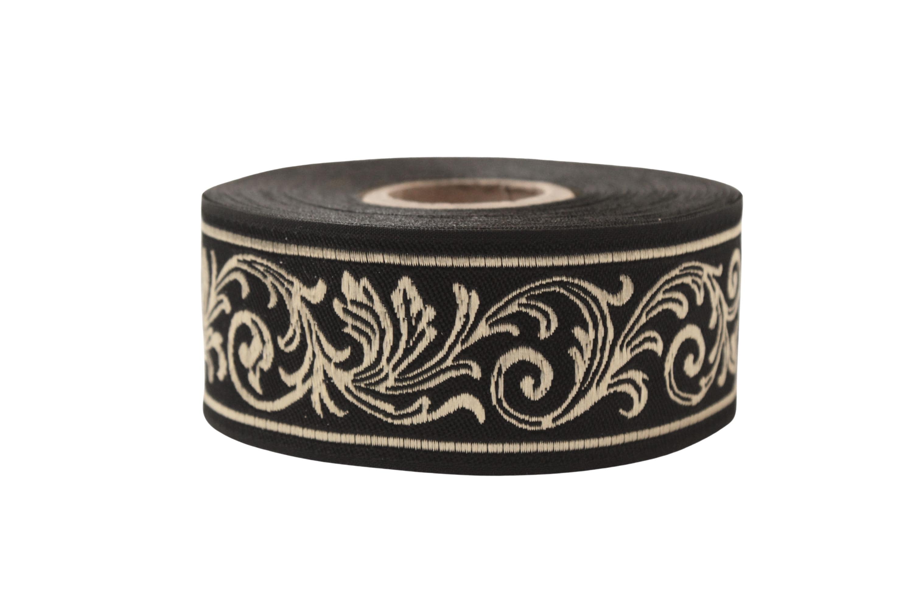Roman Empire Woven Jacquard Ribbon Trim in Baroque Renaissance Style ...