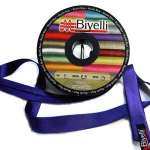 Bias van 20 mm: satijnen biaisband, biaisband, rand (0,78 inch), biaisband, biaisband, bies, biaisband, vouw