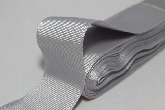 10 Meters 10.93 Yrds 10/20/30/40mm Light Gray Grosgrain Ribbon, Strong Thick  Grosgrain, Gross Grain Ribbon, Fabric Yardage, GRRB 