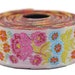 35 Mm Colorful Floral Embroidered Ribbon (1.37 Inches), Vintage ...
