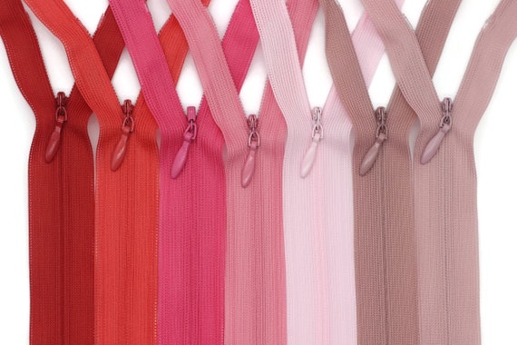 Skirt Zippers, 30 cm (12 inches), Dress Zipper, Concealed Zippers, Hide Zipper, Secret Zipper,Invisible Zippers, Colorfull Zippers SK01