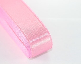 10 meters (10.90 yrd, Pink Satin Ribbon, Double Sided Ribbon, Silky Ribbon, wedding ribbon, wrapping ribbon, party ribbon, gift ribbon, STNR