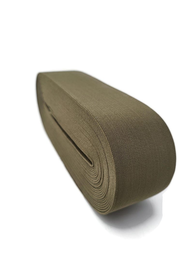 2 Inch Wide Elastic Band for Sewing, Soft Stretch Waistband Elastic ...