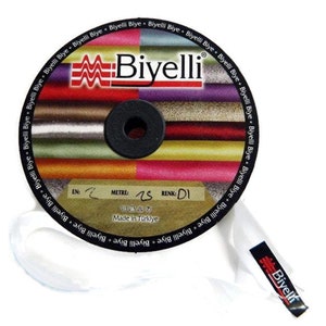 20 mm White Cotton Bias, Cotton bias tape,  bias binding, trim (0.78 inches), cotton bias, double-fold binding, Bias Tape, Sewing bias