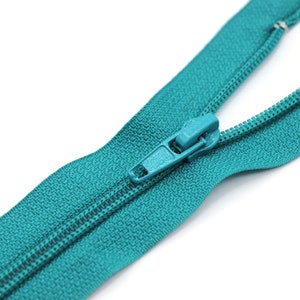 9 Pcs Jacket Zippers, 55 cm, (21.6inc), Nylon Teeth, Handbag Zipper, Nylon Zipper, Coat Zipper, Long Zipper, Bulk Zipper, Bag Zipper
