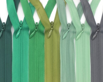 Skirt Zippers, 50 cm (20 inches), Dress Zipper, Concealed Zippers, Hide Zipper, Secret Zipper,Invisible Zippers, Colorfull Zippers SK01