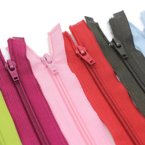 Jacket Zippers, 30-100cm, (12-40inc)Zip, Nylon Teeth, Handbag Zipper, Nylon Zipper, Coat Zipper, Long Zipper, Bulk Zipper, Bag Zipper JZ01