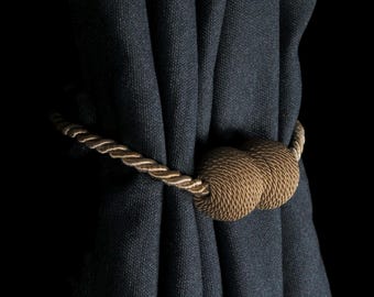 Anello per tenda, Supporto per tendaggi, Fermatende magnetico, Fermatende beige, Fermatende moderni, Fermatende, Accessori per tende