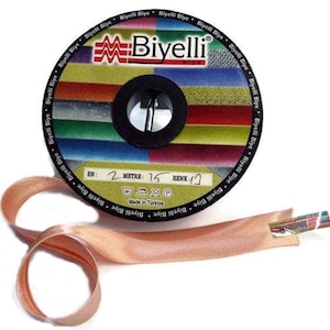 20 mm gepoederde biaisband, satijnen biaisband, biaisband, rand (0,78 inch), biaisband, biaisband, tape, biaisband, vouw lint, lintomslag, SB13