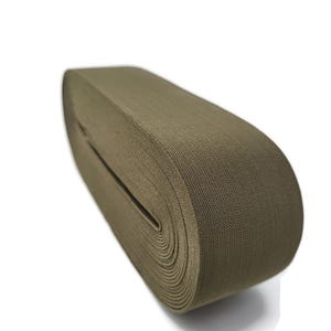 Military Green Sewing Elastic Band 1.96 Inch Wide Heavy Stretch High Elasticity Knit, Plain Weave Elastic Band for Sewing, Elastic Tape