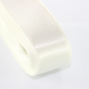 10 meters (10.90 yrds) Ivory Satin Ribbon, Double Sided Ribbon, Silky Ribbon, Satin Ribbons, wedding ribbon, head ribbon, gift ribbon, STNR
