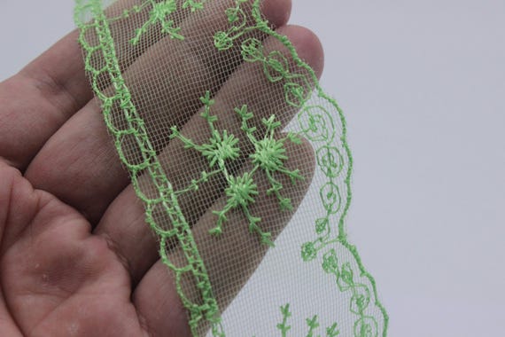 【TLLDAWN】LACE TRIM BABY TOP light green Amazon.com: Eyelet Lace Trim 5 Yards Light Green Cotton Lace