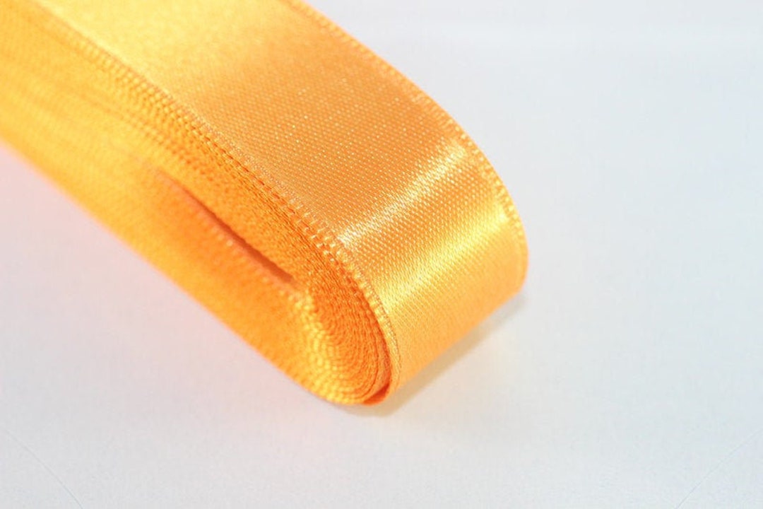 Orange Led Ribbon 10 Meters Light Orange Satin Ribbon, Double Sided Ribbon, Silky Ribbon ...