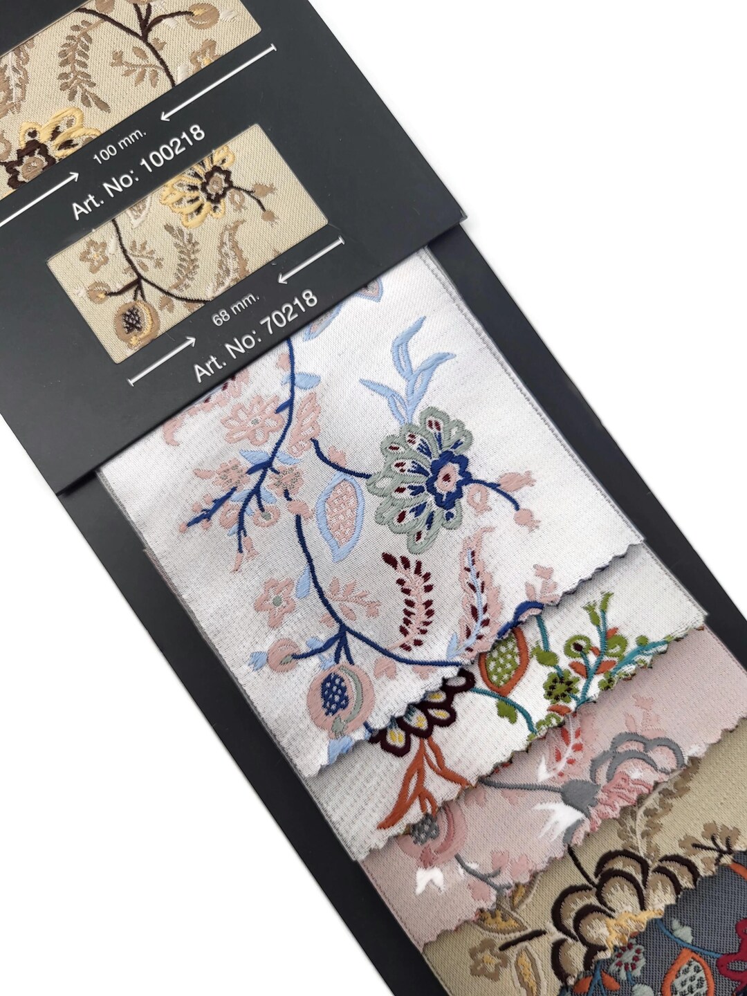 SAMPLE KIT of Curtain Drapery Trim No 218, Try Before You Buy, Drapery ...