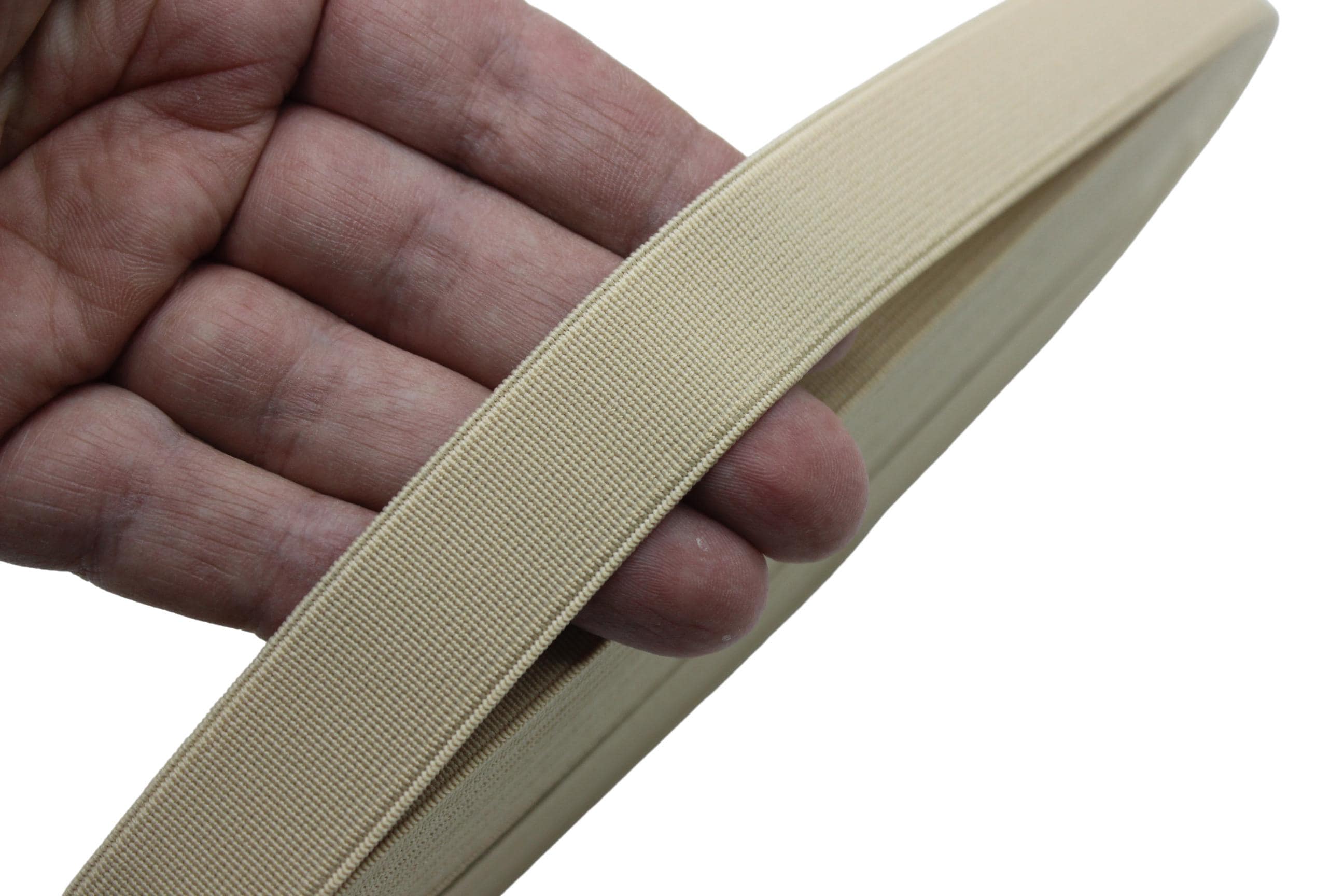 Élastique à Coudre Blanc 2 Cm (3/4 Pouce) - Lot De 13,7 Mètres (15 Yards) - Hanfinee, Super Résistant !