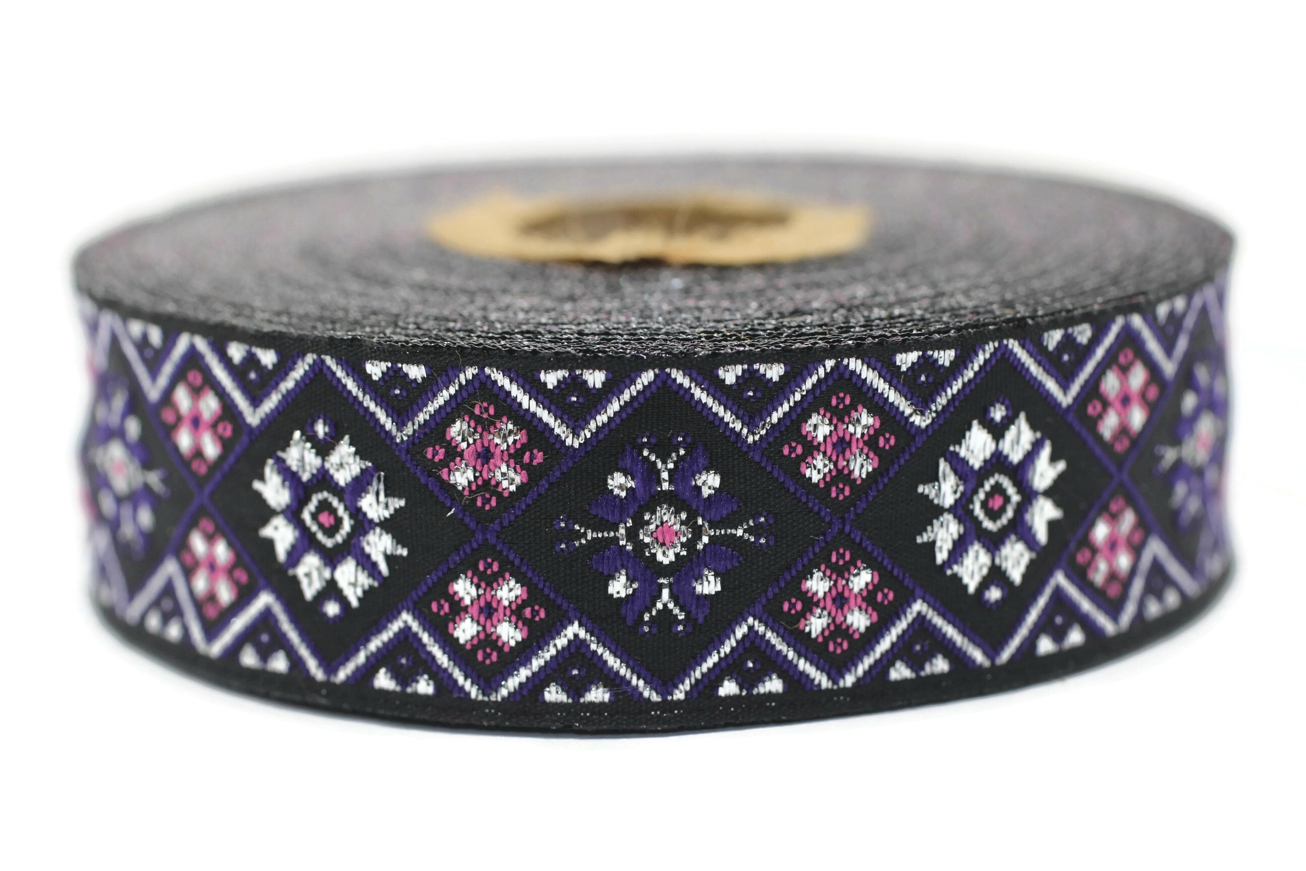 25 Mm Colorfull Geometric Ribbon (0.98 Inches), Geometric Trim ...