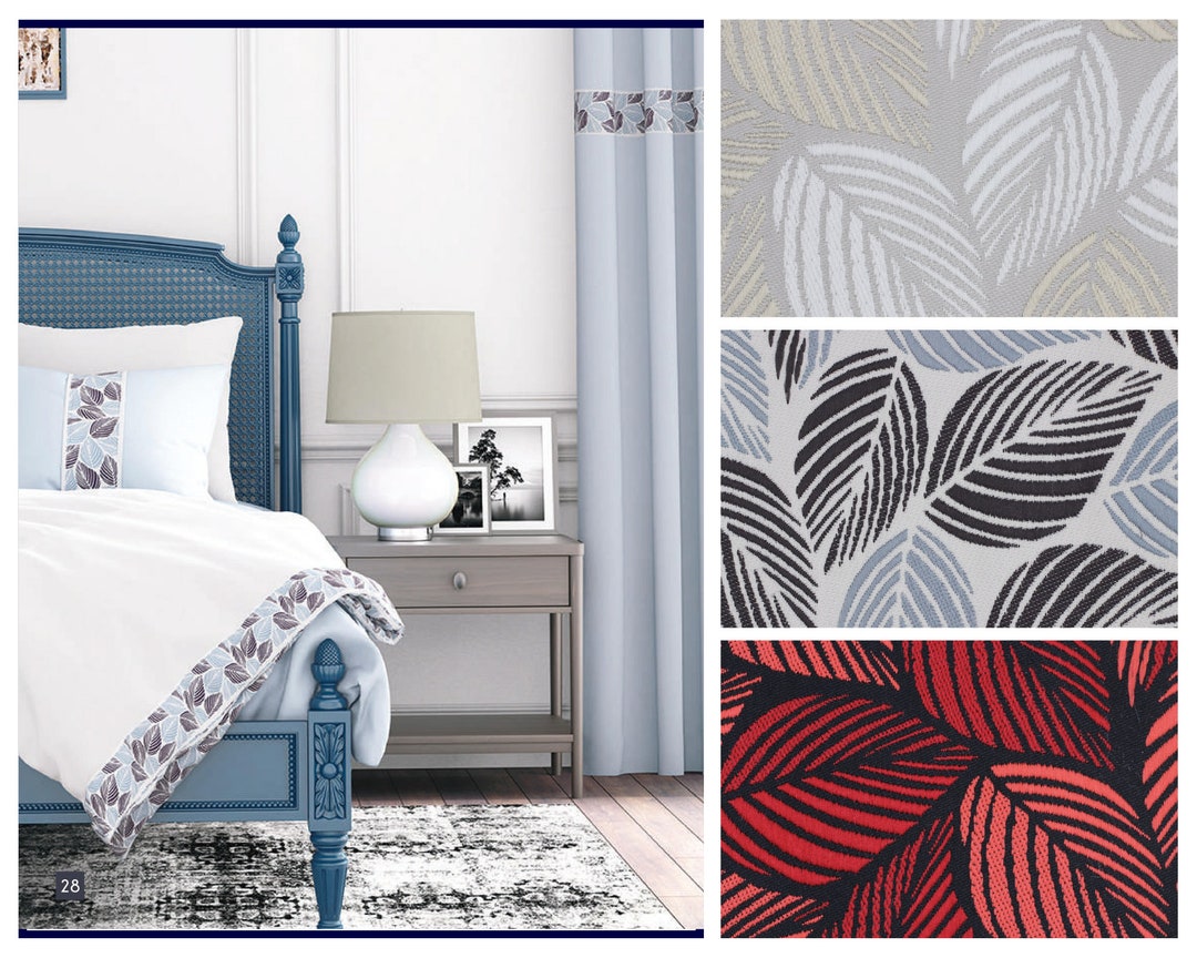 100 Mm Embroidered Ribbons (3.93 Inch), Leaf Trims, Sewing Trim ...