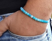 MENS BRACELET AGATE Mens Bracelet Mens Jewelry Yoga Bracelet Mens Beaded Bracelet Bead Agate Bracelet Mens Bead Agate matte 6mm