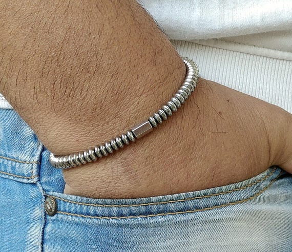 MENS BRACELET Bracelet Perle Home Men Bracelete Mens Beaded | Etsy