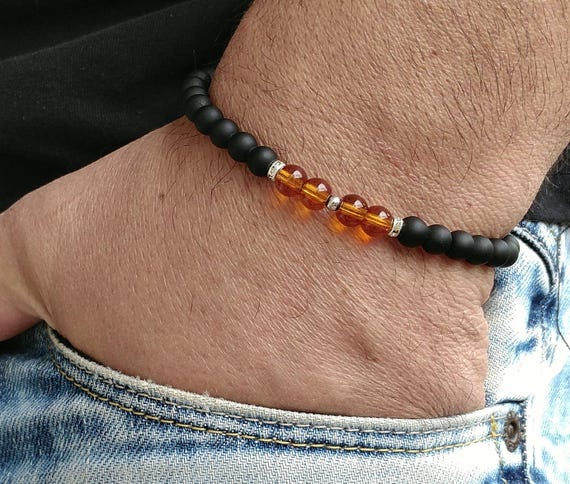 Mens Bracelet Men Bracelete Bracelet Perle Homme Beaded Men