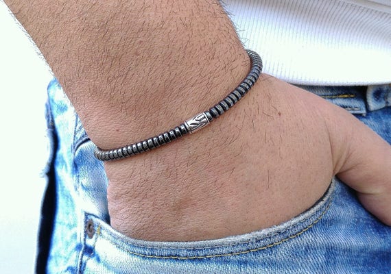 MENS BRACELET Bracelet Perle Home Men Bracelete Mens Beaded | Etsy