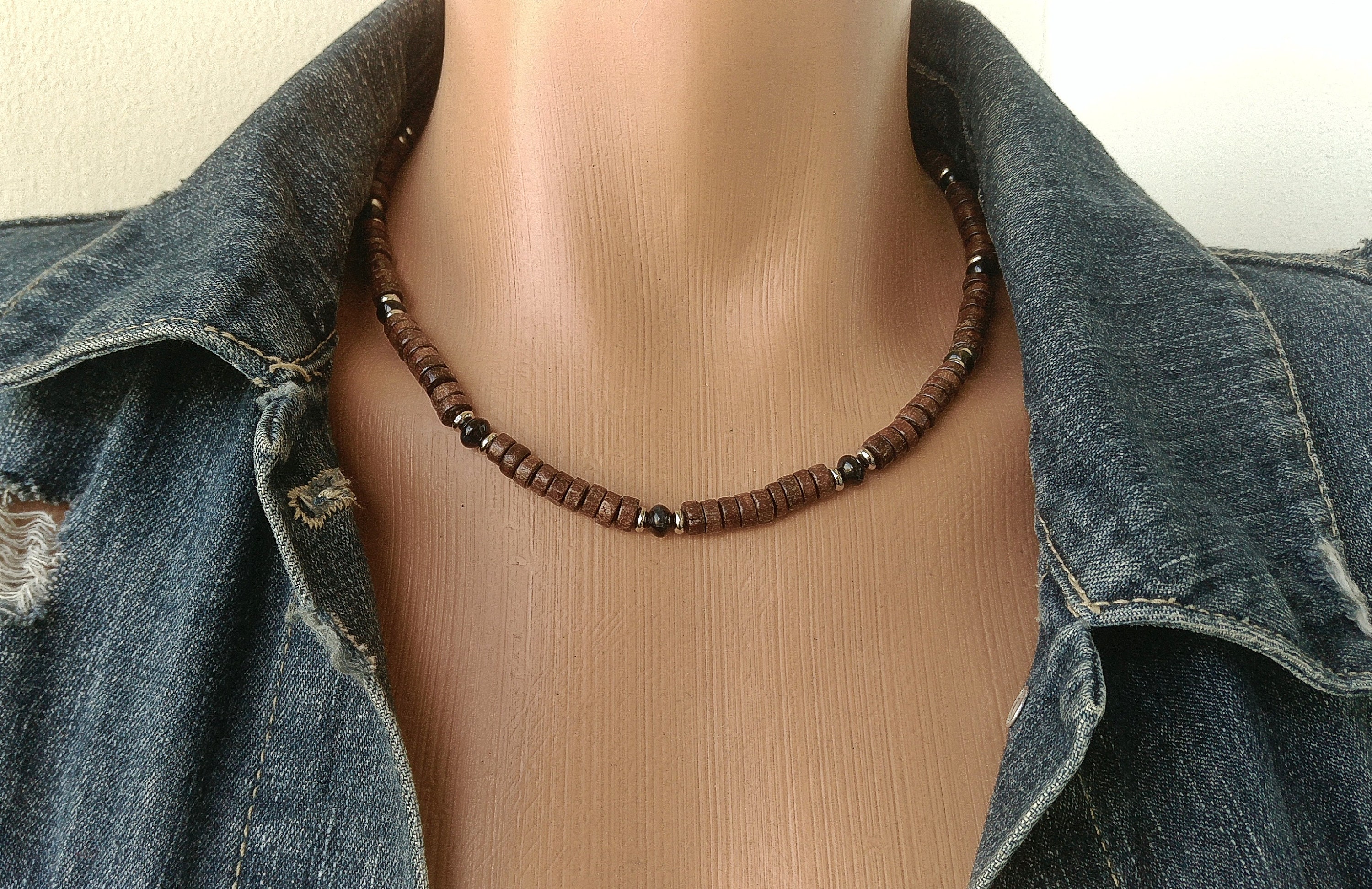 Buy Nail and Screw Necklace, Leather Choker, Short Necklace, Choker for Men,  Gift for Him, Unique Holiday Gift Online in India - Etsy