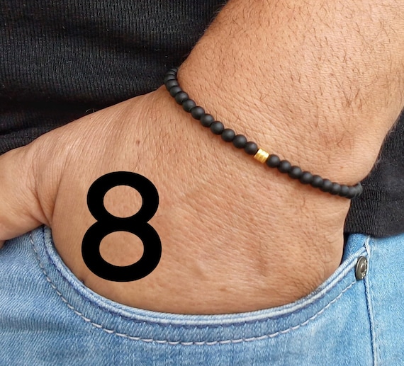 Men s bead store bracelets onyx