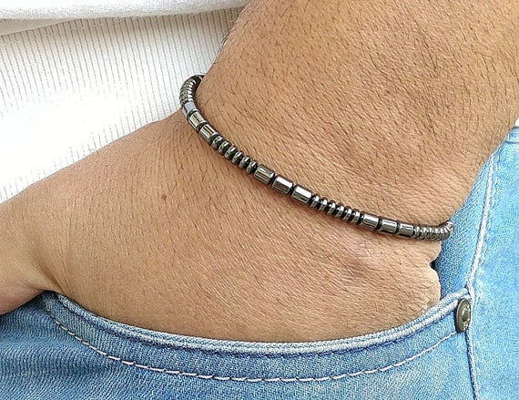 MENS BRACELET Bracelet Perle Home Men Bracelete Mens Beaded | Etsy