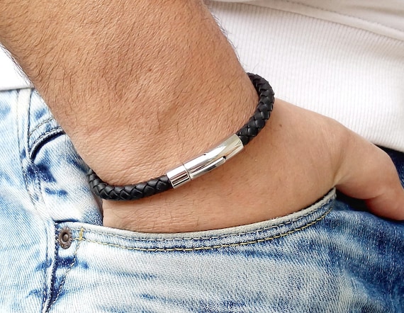 Mens Sterling Silver Bracelets UK Think Positive Antonio Marsocci Ltd. -  Think-Positive