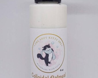 COLLOIDAL OATMEAL & HONEY lOTION ( true, and natural oatmeal and honey made with colloidal oatmeal tea honey. ) soothing / itchy skin