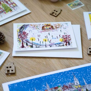 The Lough, Cork City, Greeting Card