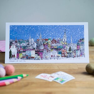 Campanili della città di Cork, biglietto d'auguri