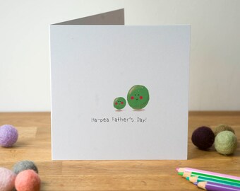 Ha-pea Father's Day, Greeting Card